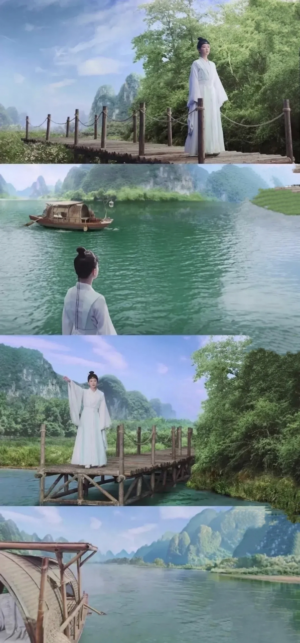 《花千骨》的实景和《长相思》的虚景,区别还是挺大