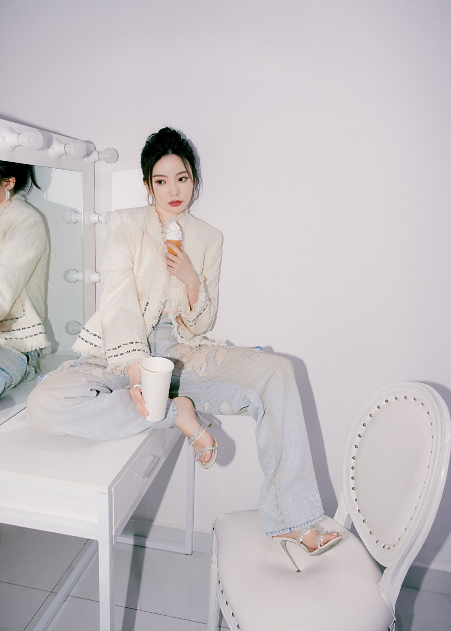 陈卓璇 高跟凉鞋美足