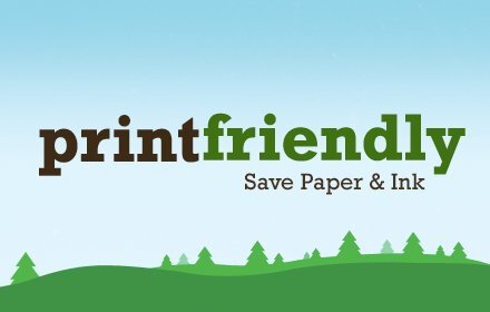 Print Friendly & PDF 让你拥有最佳的打印阅读体验