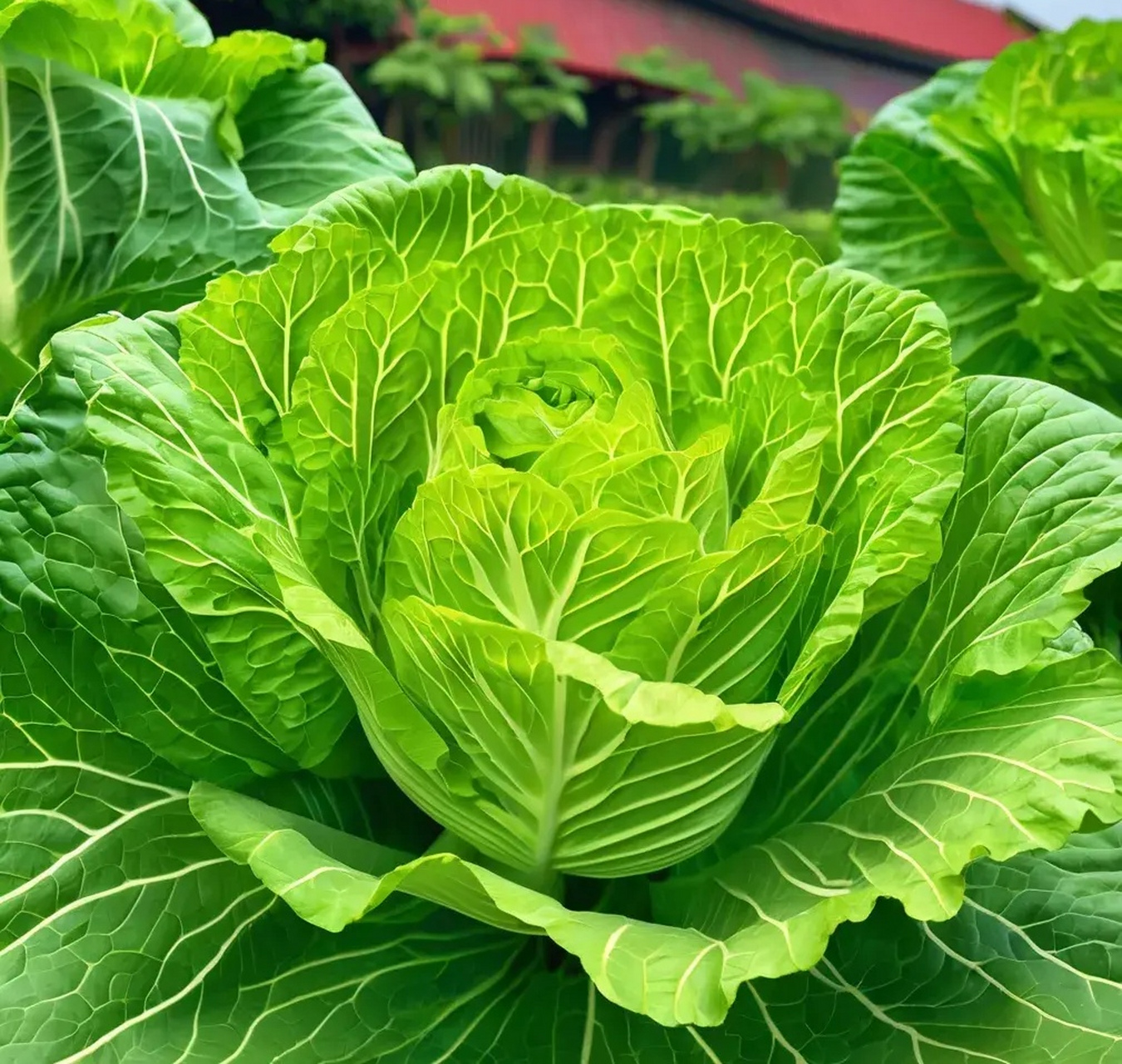 冬天越冷越长的旺的五种蔬菜: 1.白菜 白菜是冬季耐寒能力强的蔬菜.