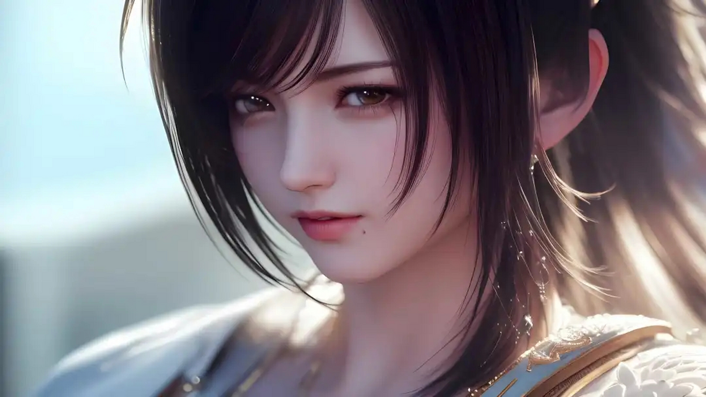 ai绘画壁纸蒂法系列