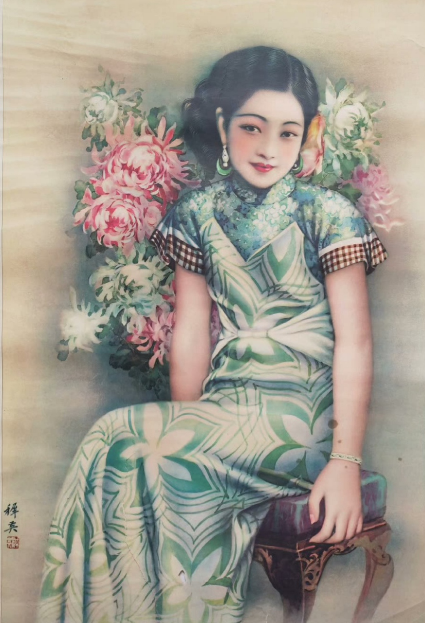 美女宣传画～民国时期