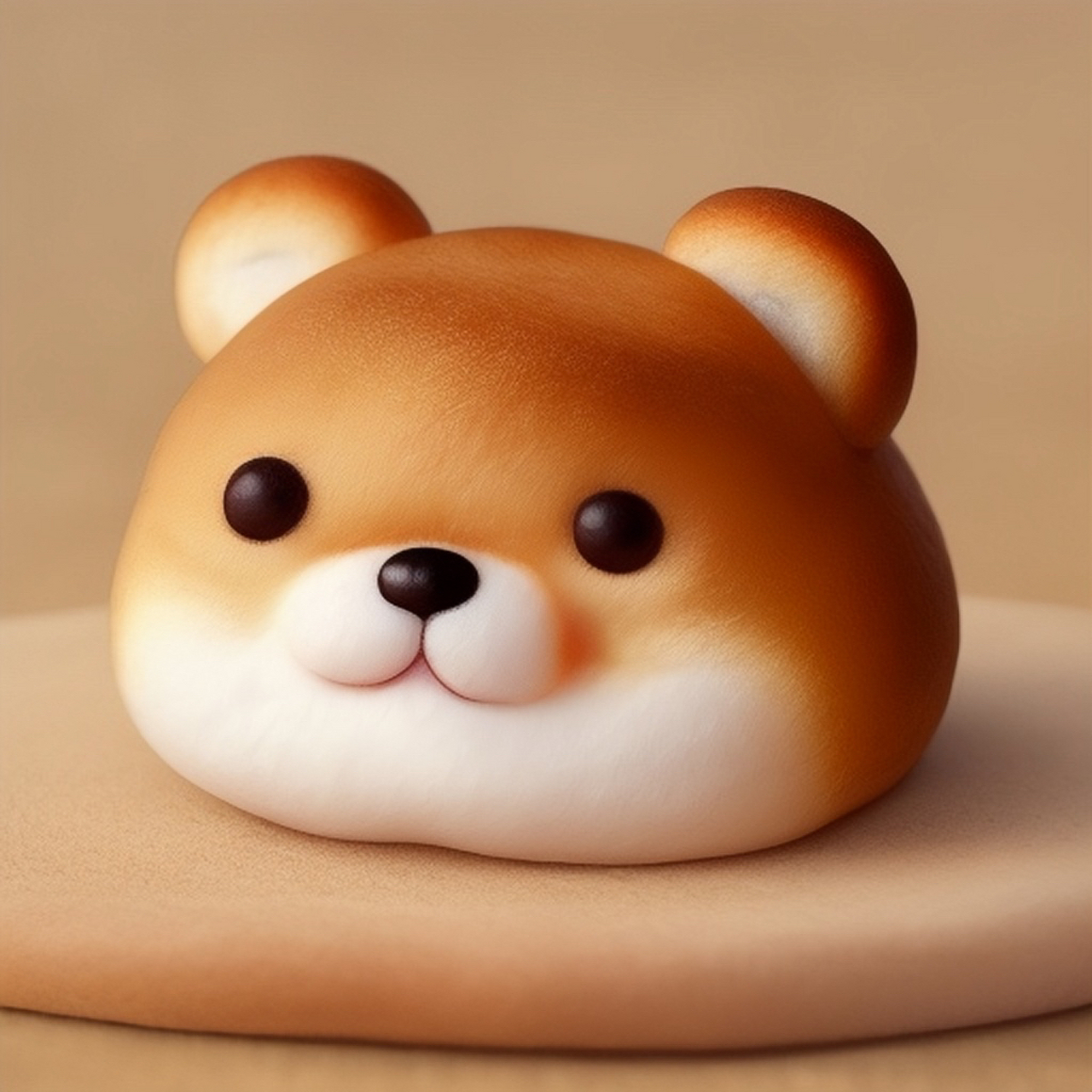 叮咚～面包小狗向您说早安～#狗狗头像