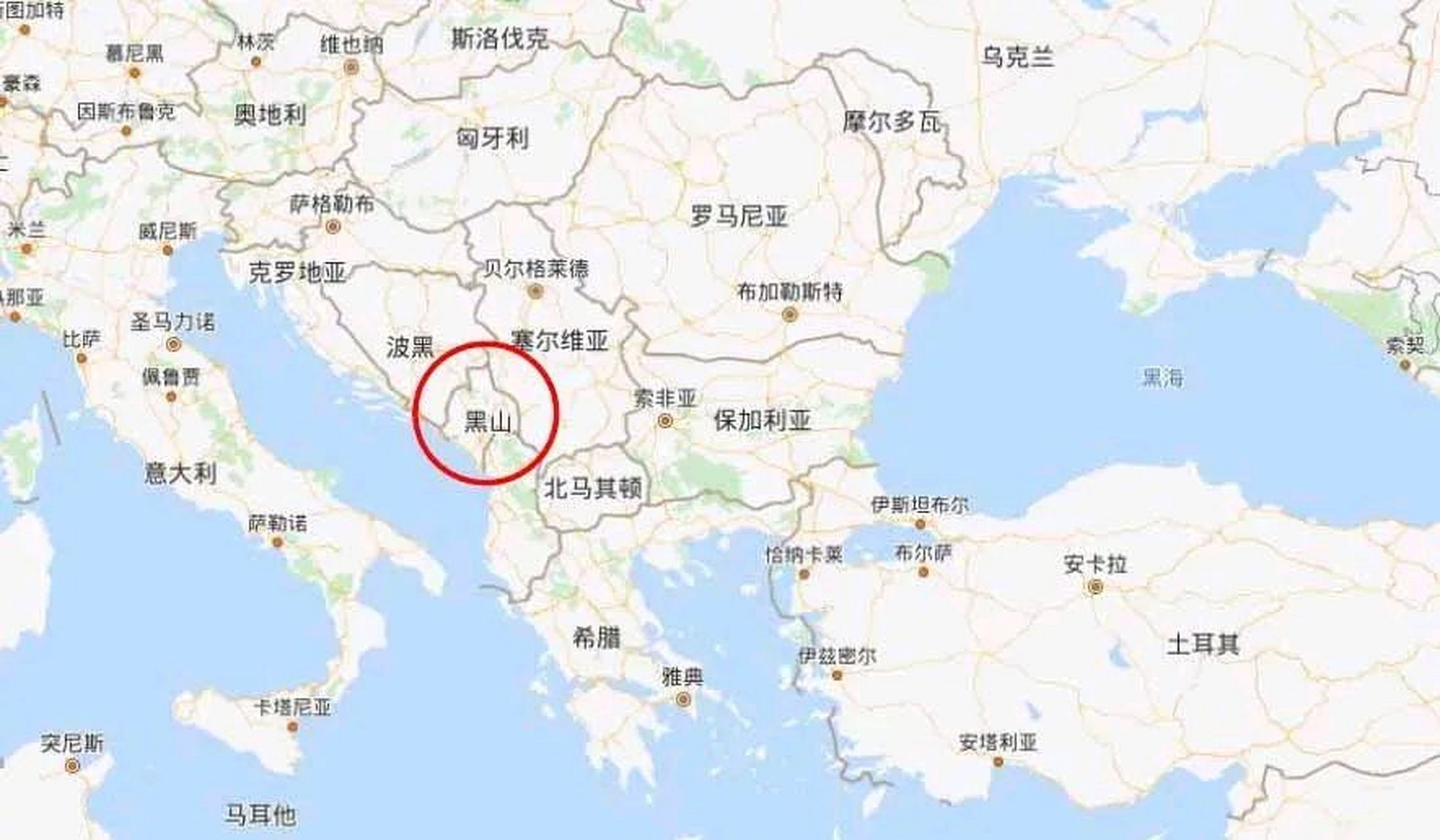 黑山共和国还算懂得进退.