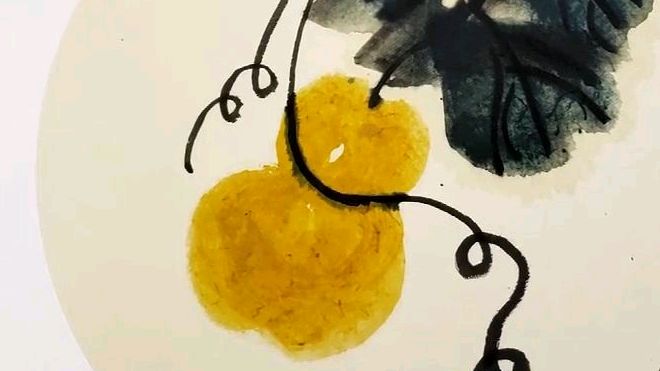 葫芦(儿童学国画9)