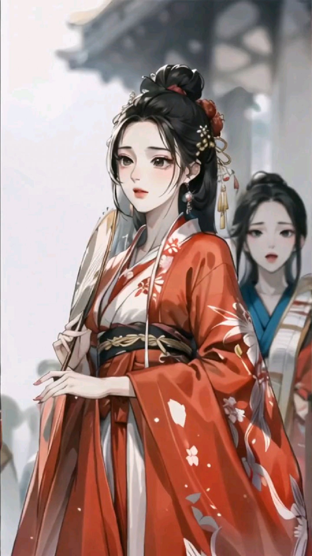 犹欲悟君心,朝朝佩兰若(唐) #二次元#汉服#国风#古风古韵#东方美学