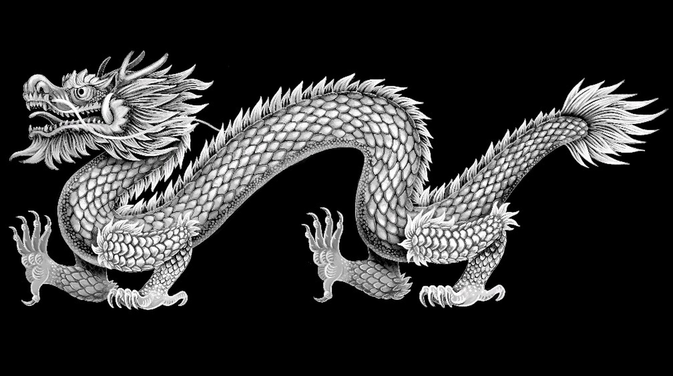 真龙是上古神龙的后代,比如应龙和烛龙一脉.