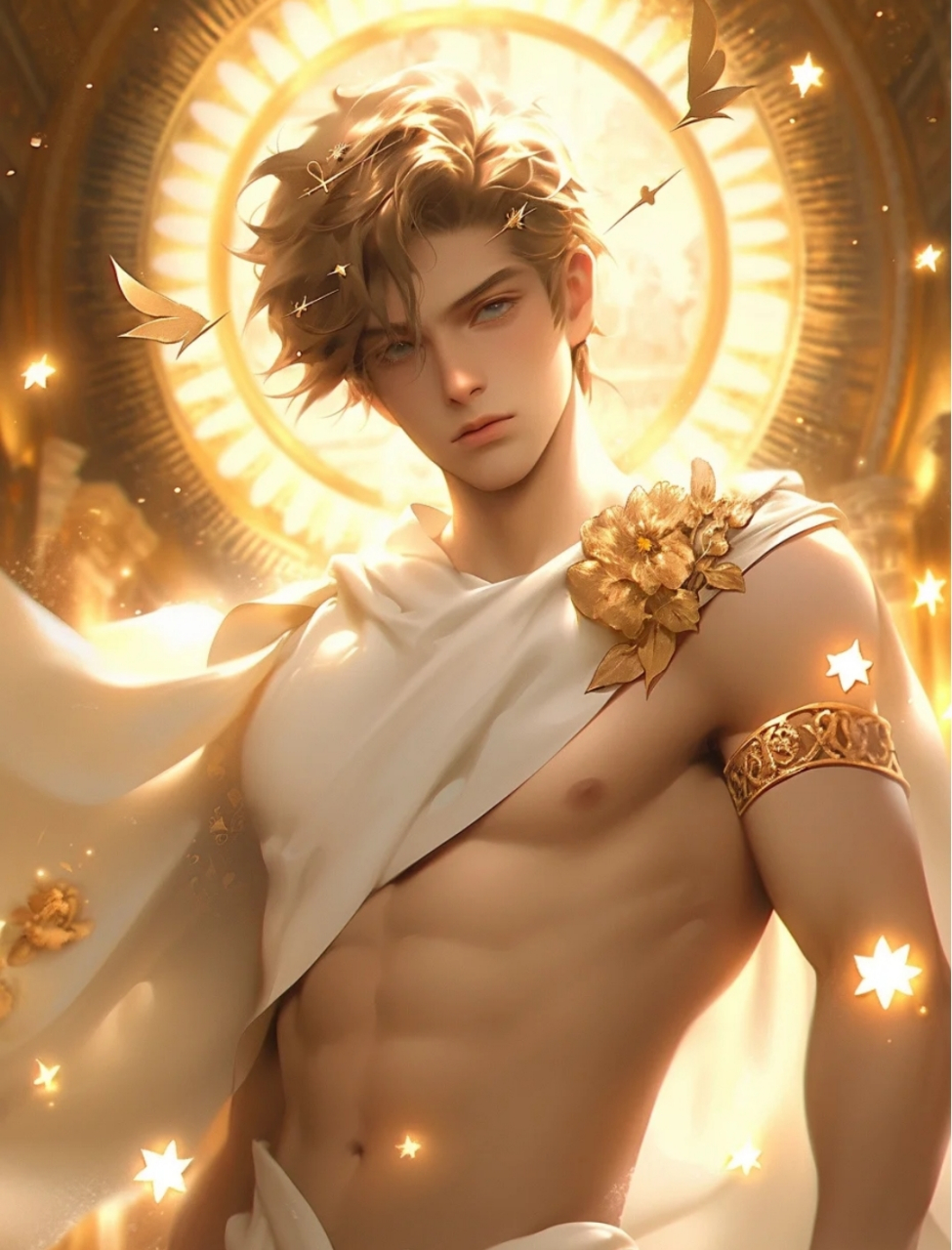 光明神阿波罗#ai绘画