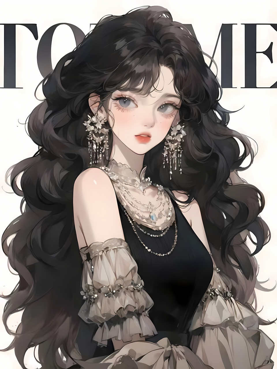 黑发系港风美少女 #二次元# #ai绘画# #ai共创计划