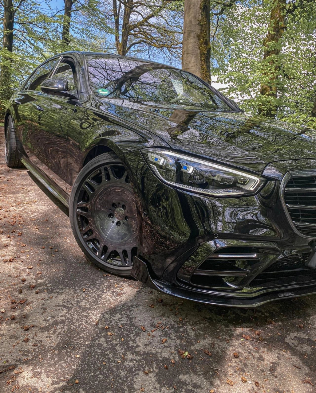 奔驰s级(巴博斯b50)黑武士