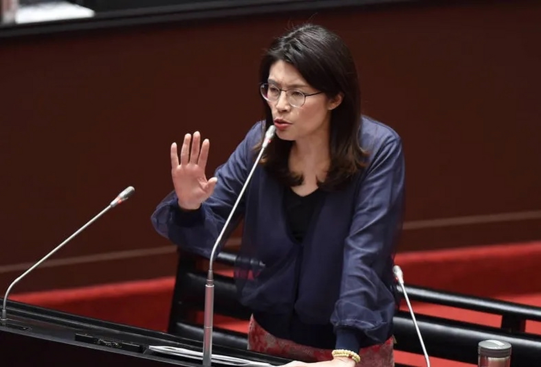 国民党的"立法委员"郑丽文三次向国民党中央建议:重新举办"大位"初选