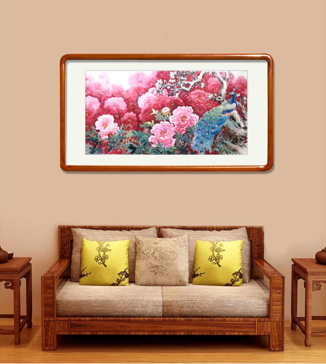 舒象厚画家牡丹《花开富贵》