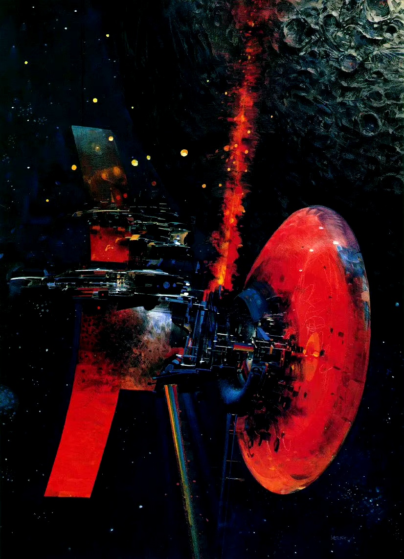 约翰·伯奇太空题材作品欣赏