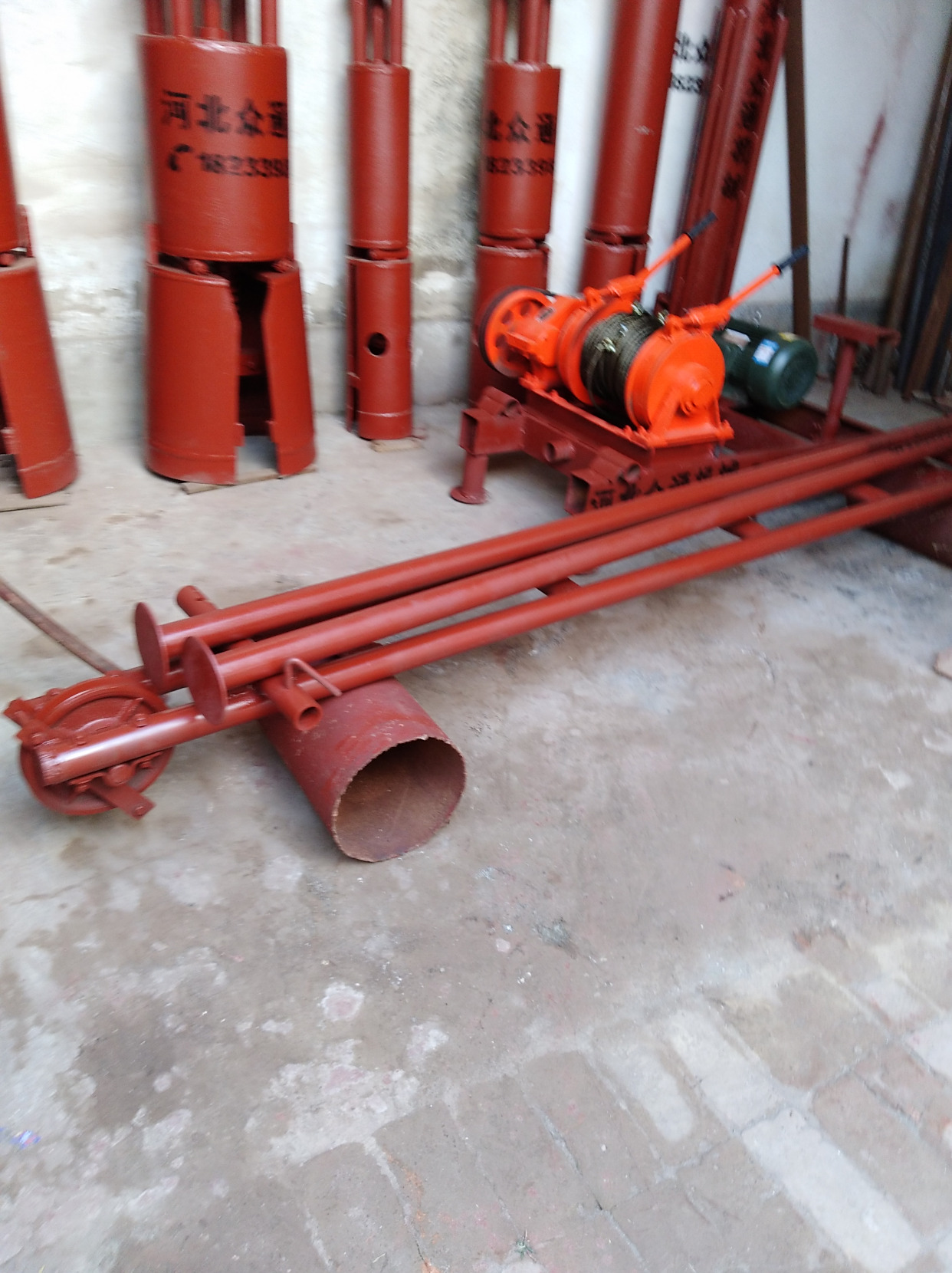 多功能电动洛阳铲地基打桩机