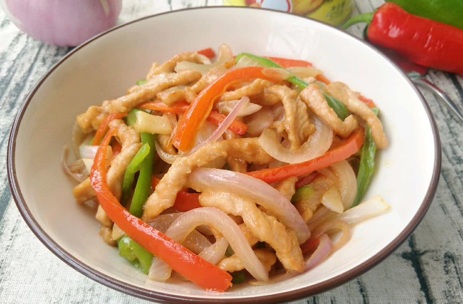 解锁新味觉!肉丝炒洋葱,让你爱上吃饭!