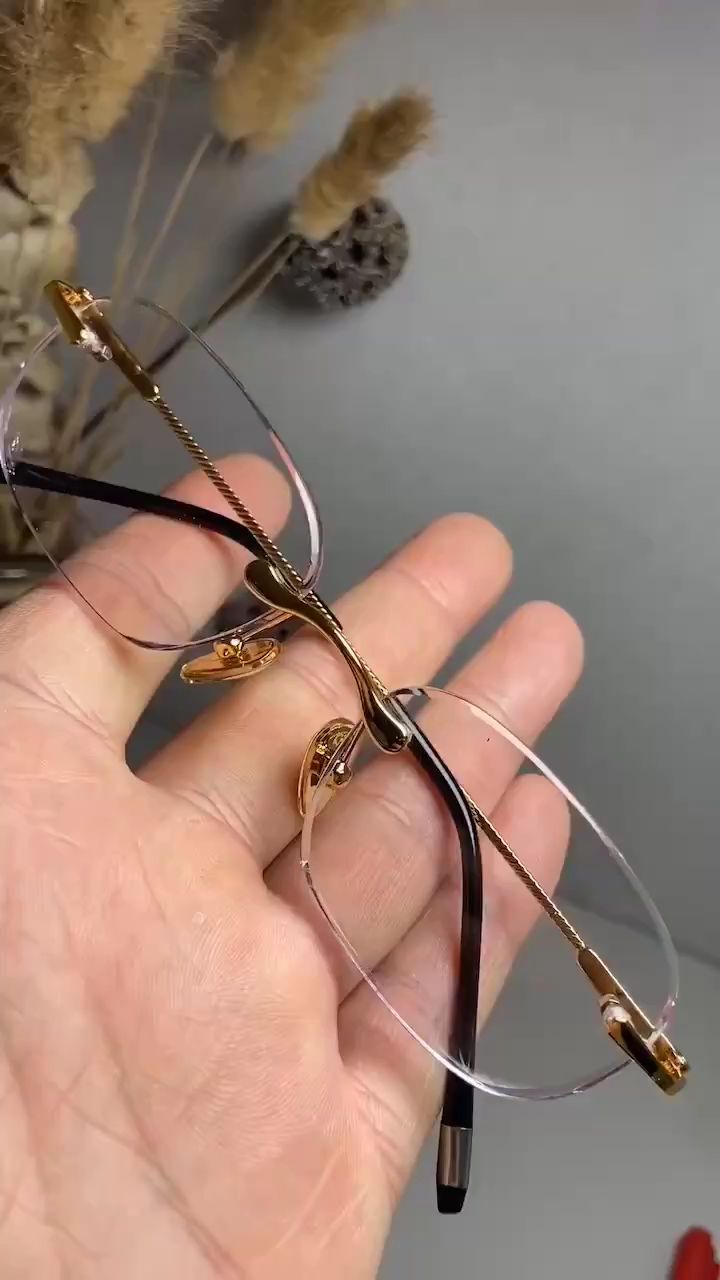 紫宝石眼镜女款纯天然石头眼镜