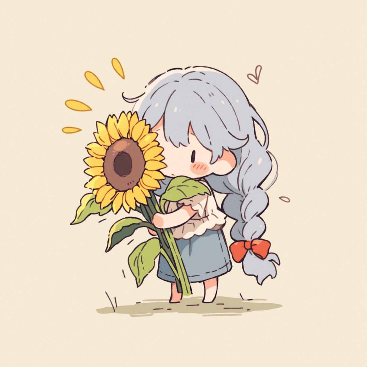 做一朵向日葵,向阳而生[太阳]#头像# #治愈# #ai共创计划