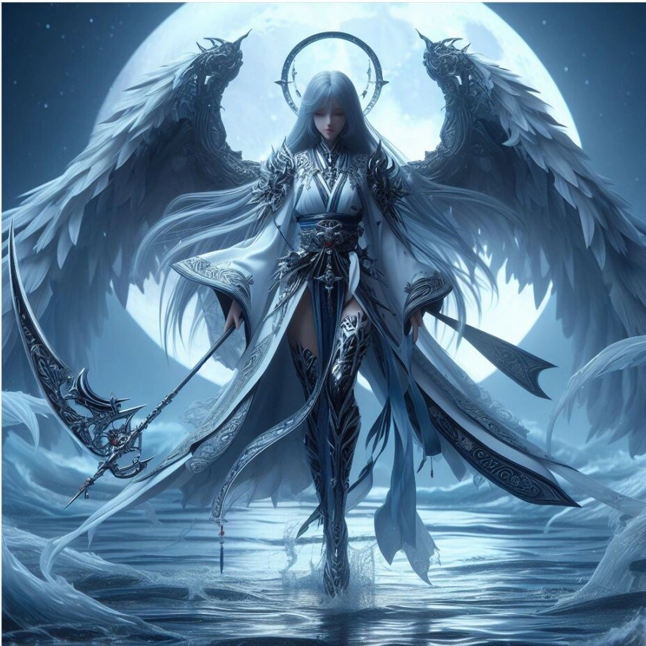 天使与恶魔#绘画# #动漫插画