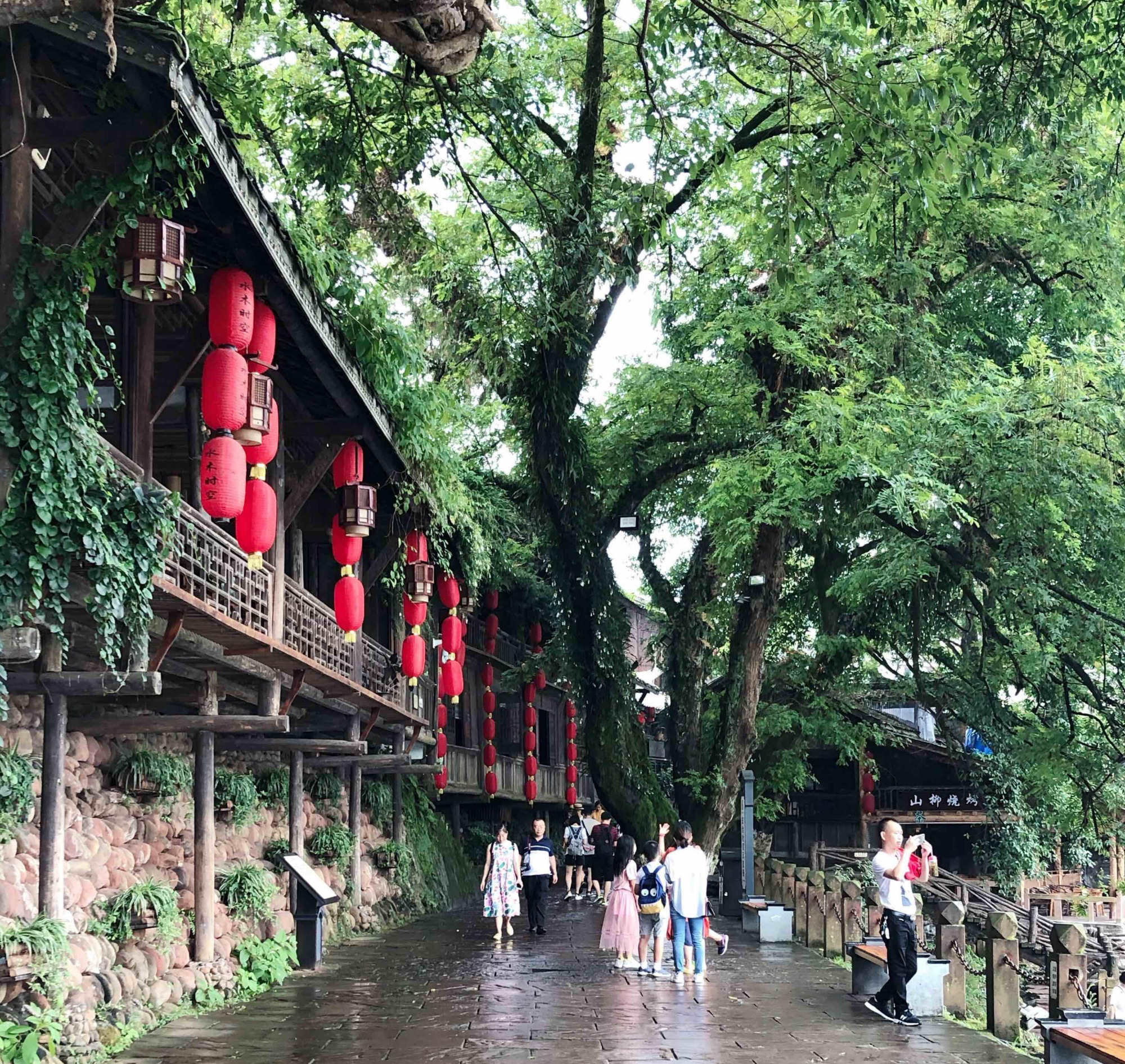 四川眉山有座山青水秀的古镇,历史悠久也是四川十大古镇之一