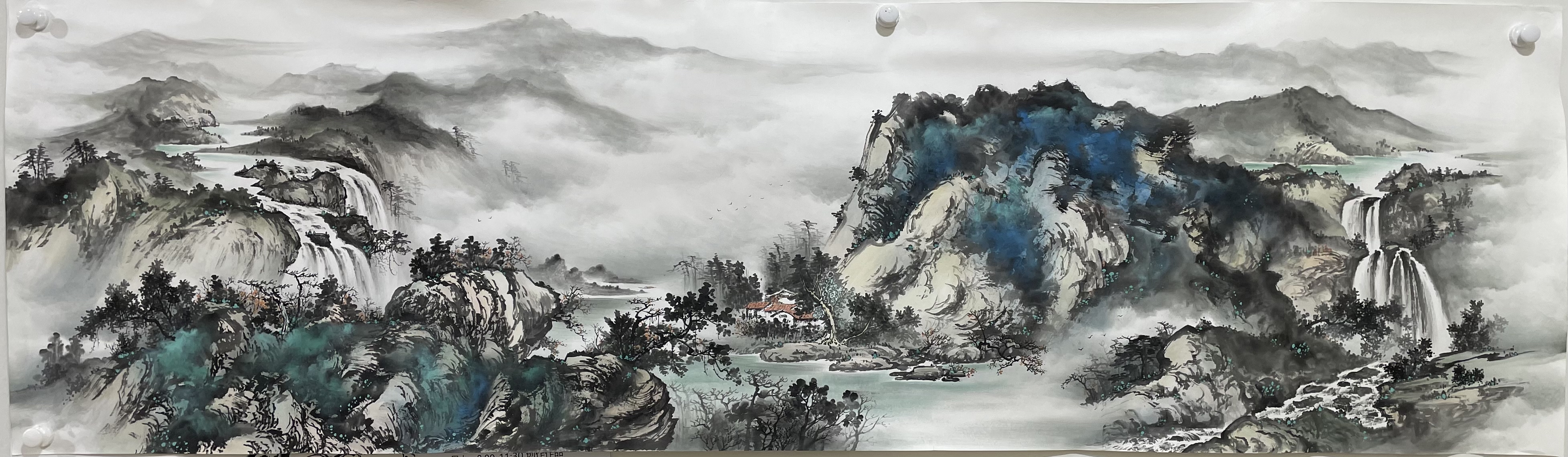 全勇的现代山水画