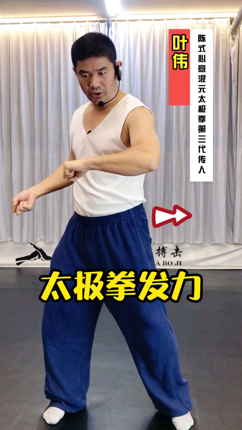 三摇三摆,第二次视频发力.太极禅源洗髓功叶伟老师.