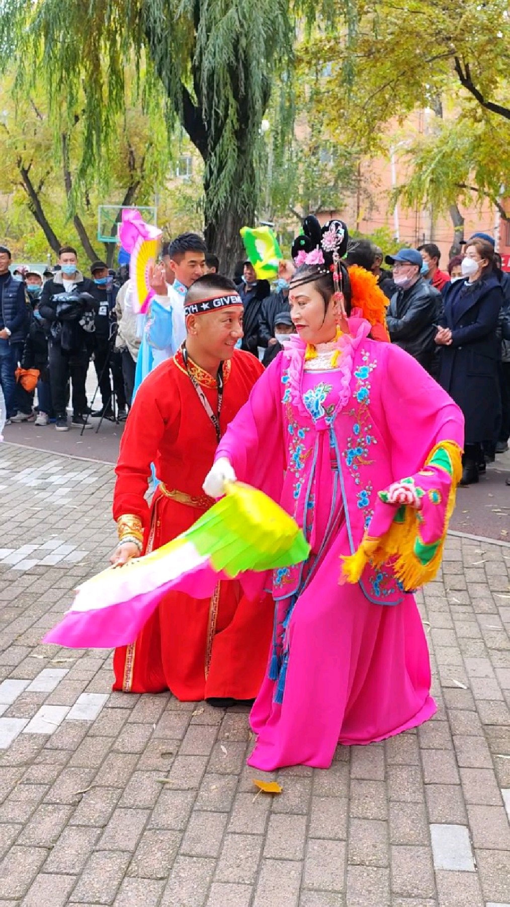 哈尔滨市道里区建国公园秧歌