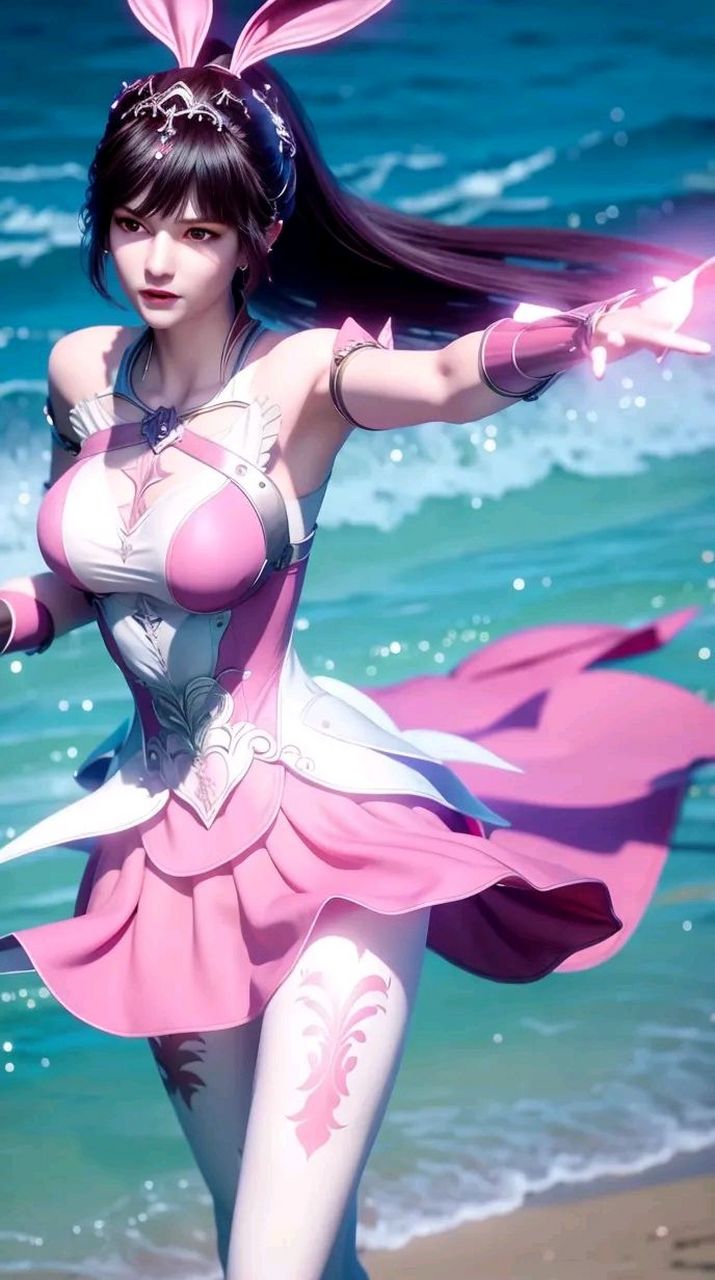 美图分享#小舞~~清凉海风