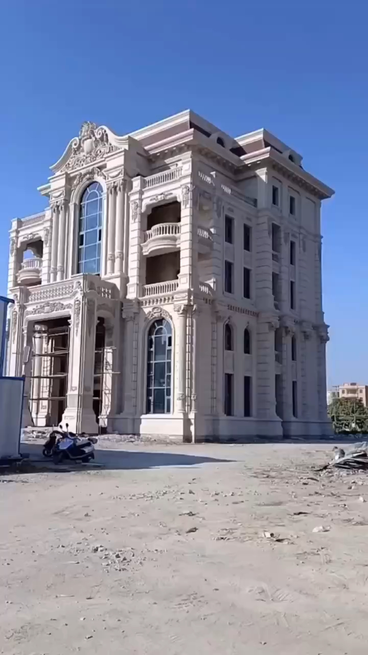 5层欧式别墅,适合自建.农村自建房,别墅设计