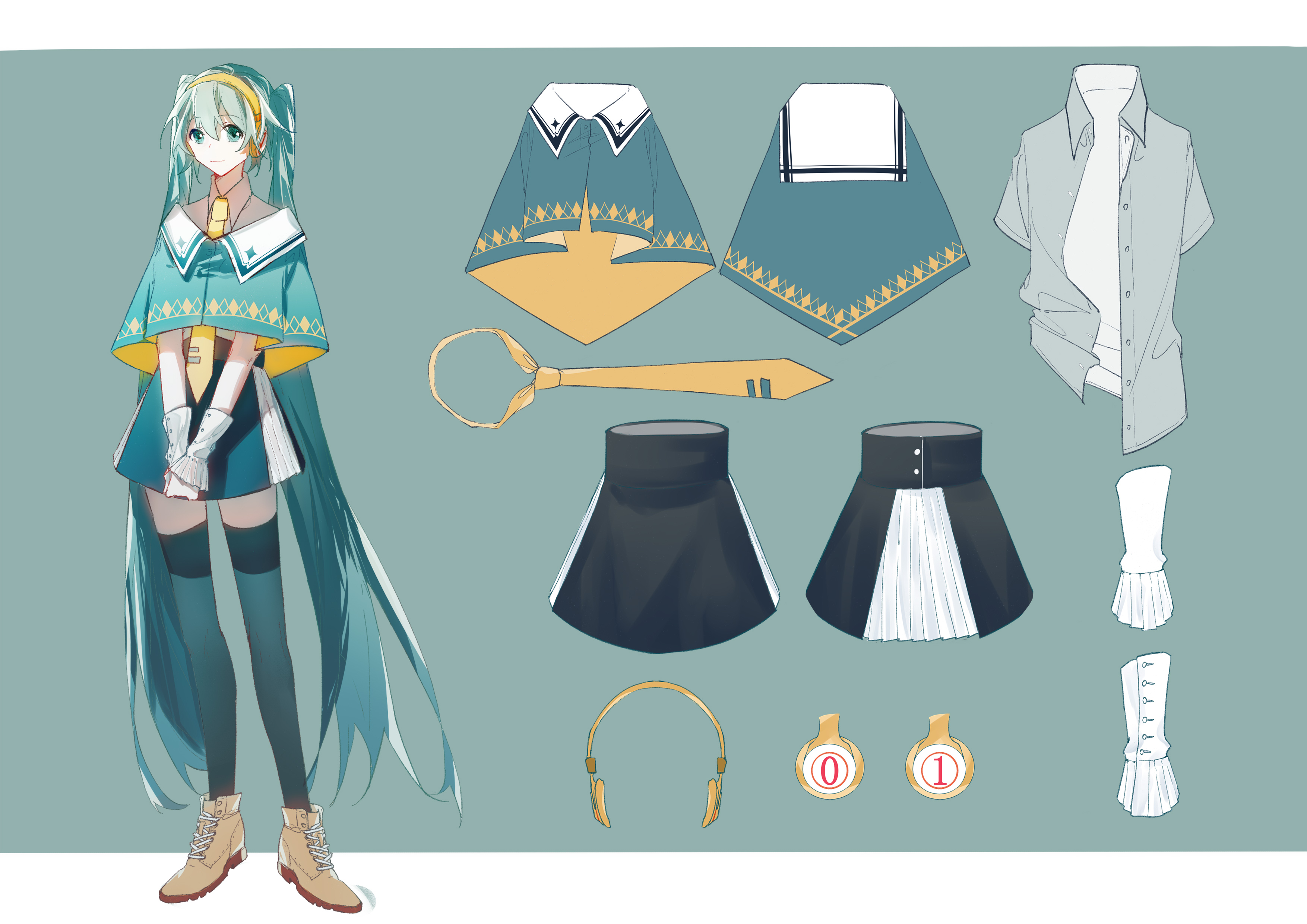 初音未来2021服装设定图片