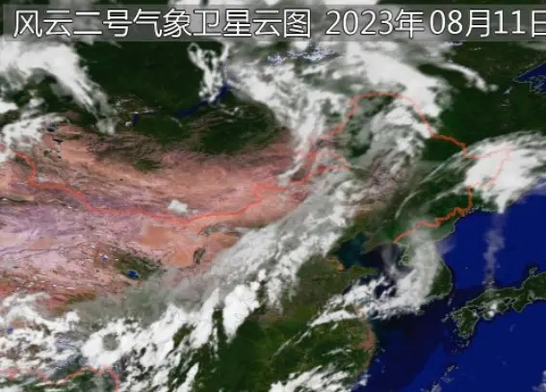 台风卡奴郁闷啊,横扫了一大 片,结果到了长白山过不去了,啥?过不去了!