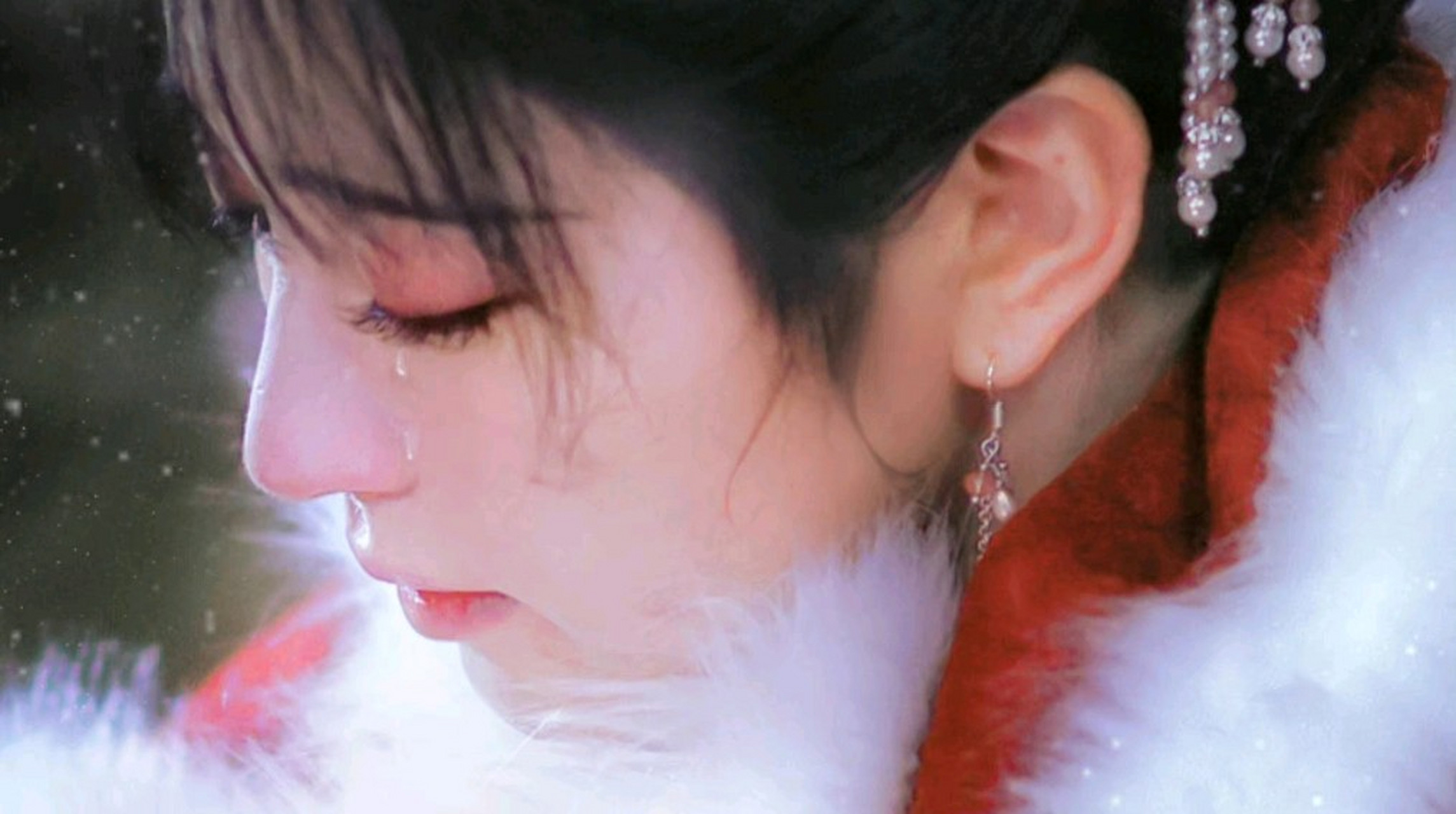 哭的好伤心啊[大哭]#田曦薇