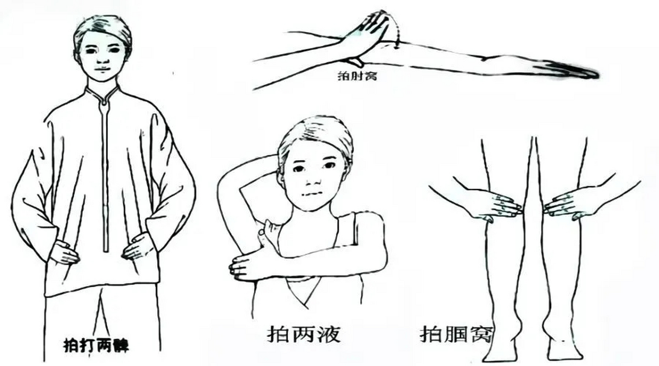 每天拍八虚就能养生!