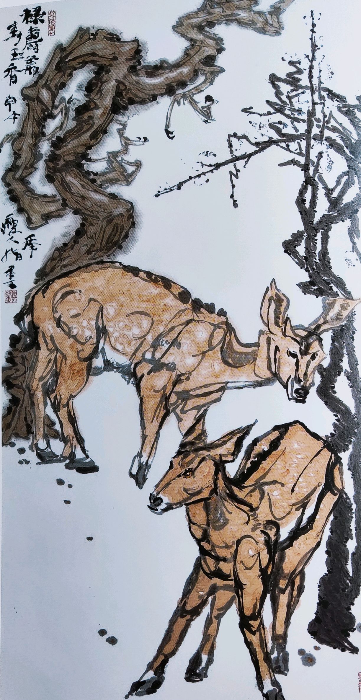 李洪波指画作品欣赏