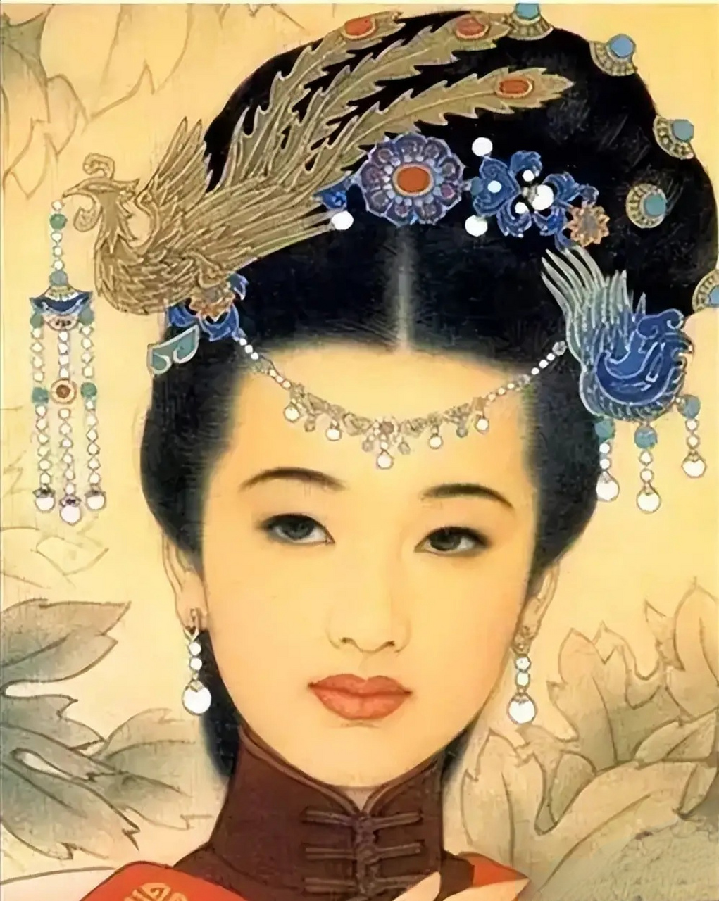 古代仕女图中的美女都是单眼皮,即使当时的画家们会把女子的身姿体态