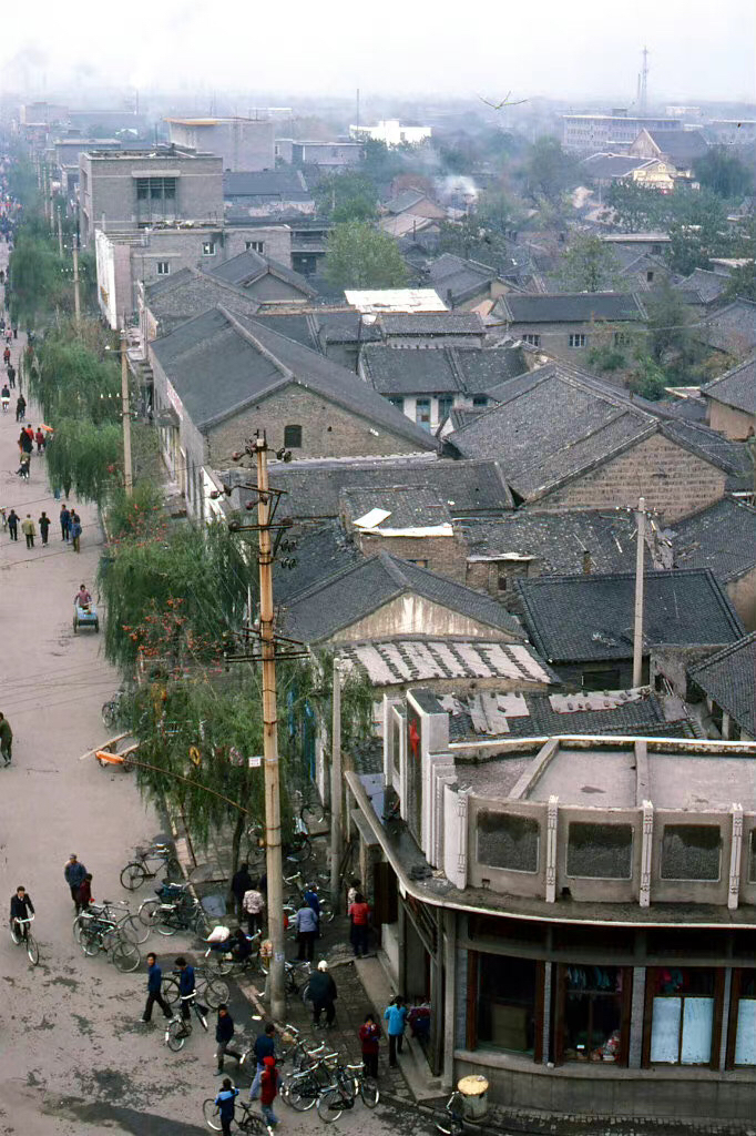 老照片:1987年,山西临汾