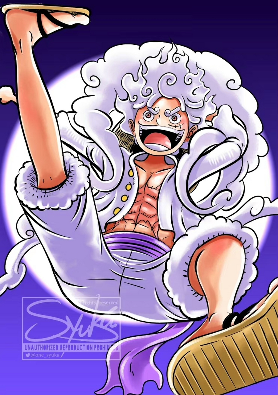 五档路飞 (twi:one_syuka) #海贼王# #经典动漫