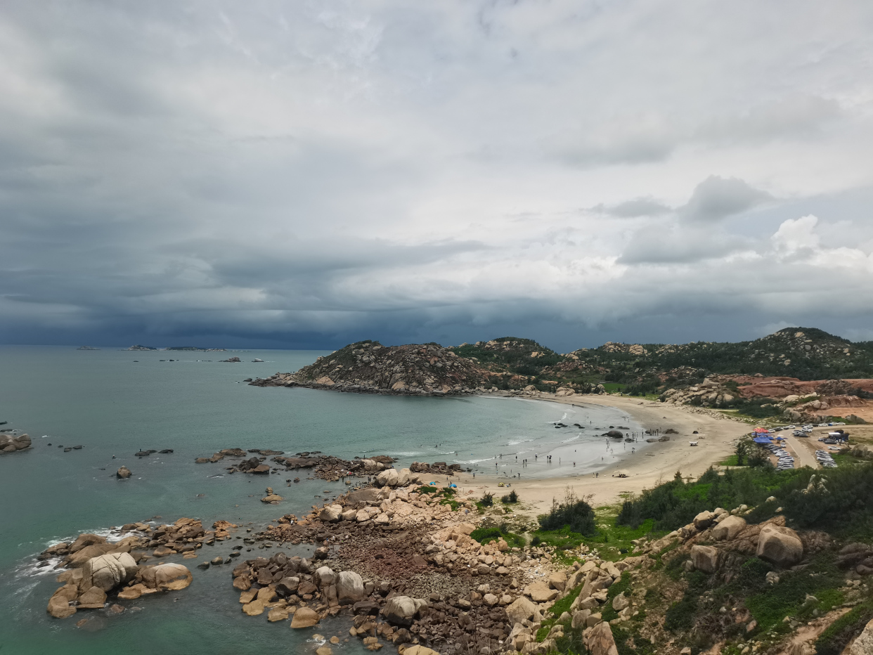 汕尾最美海湾风车岛原来是真的