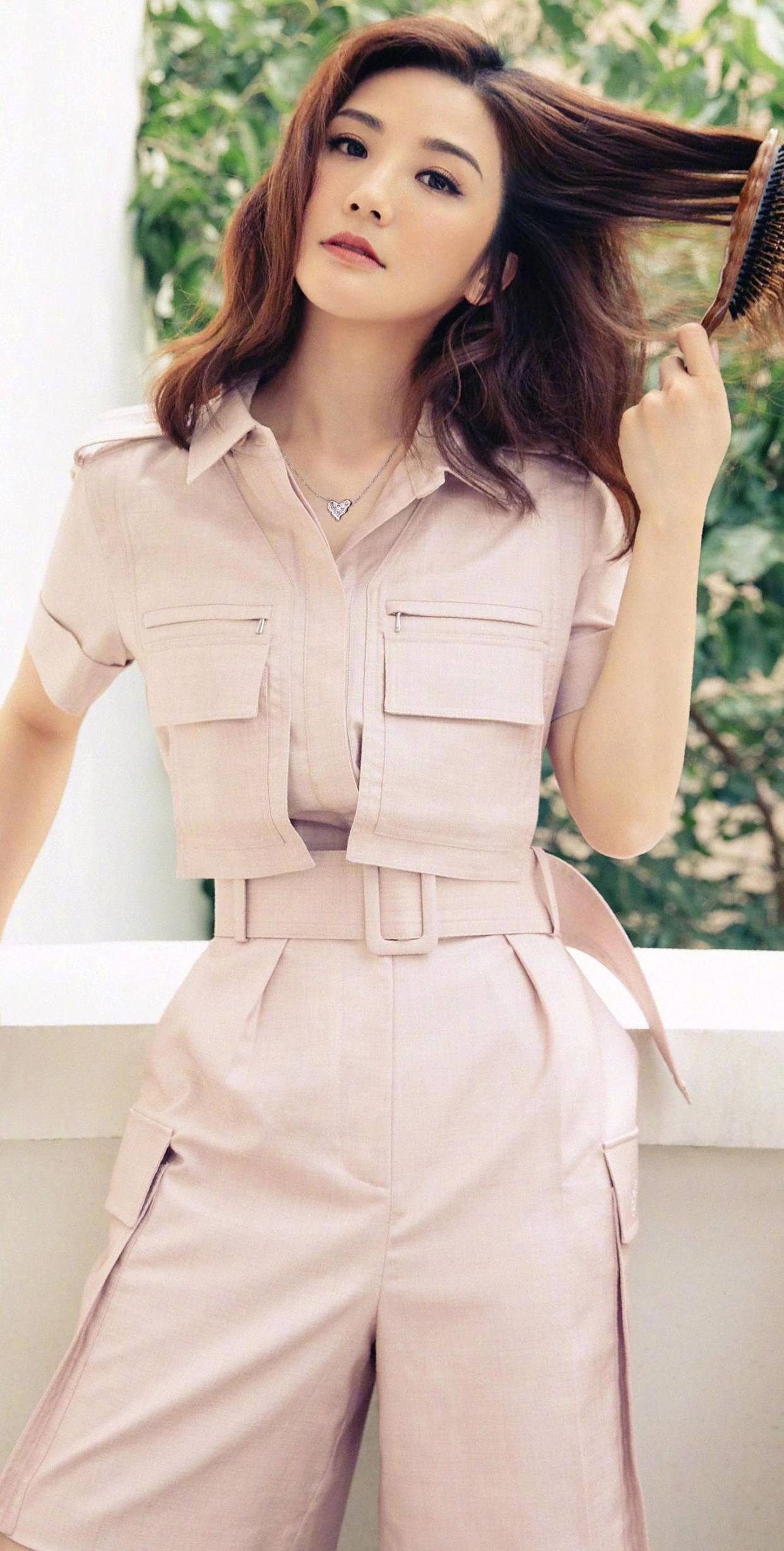 蔡卓妍高清写真美照图,天生丽质,风采不减当年