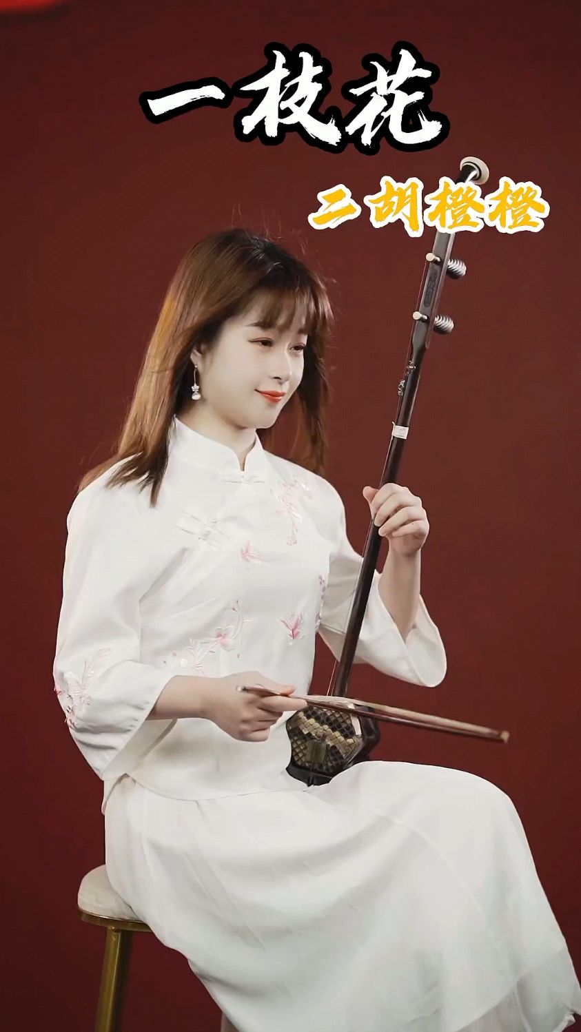二胡橙橙演奏的山东民间乐曲一枝花