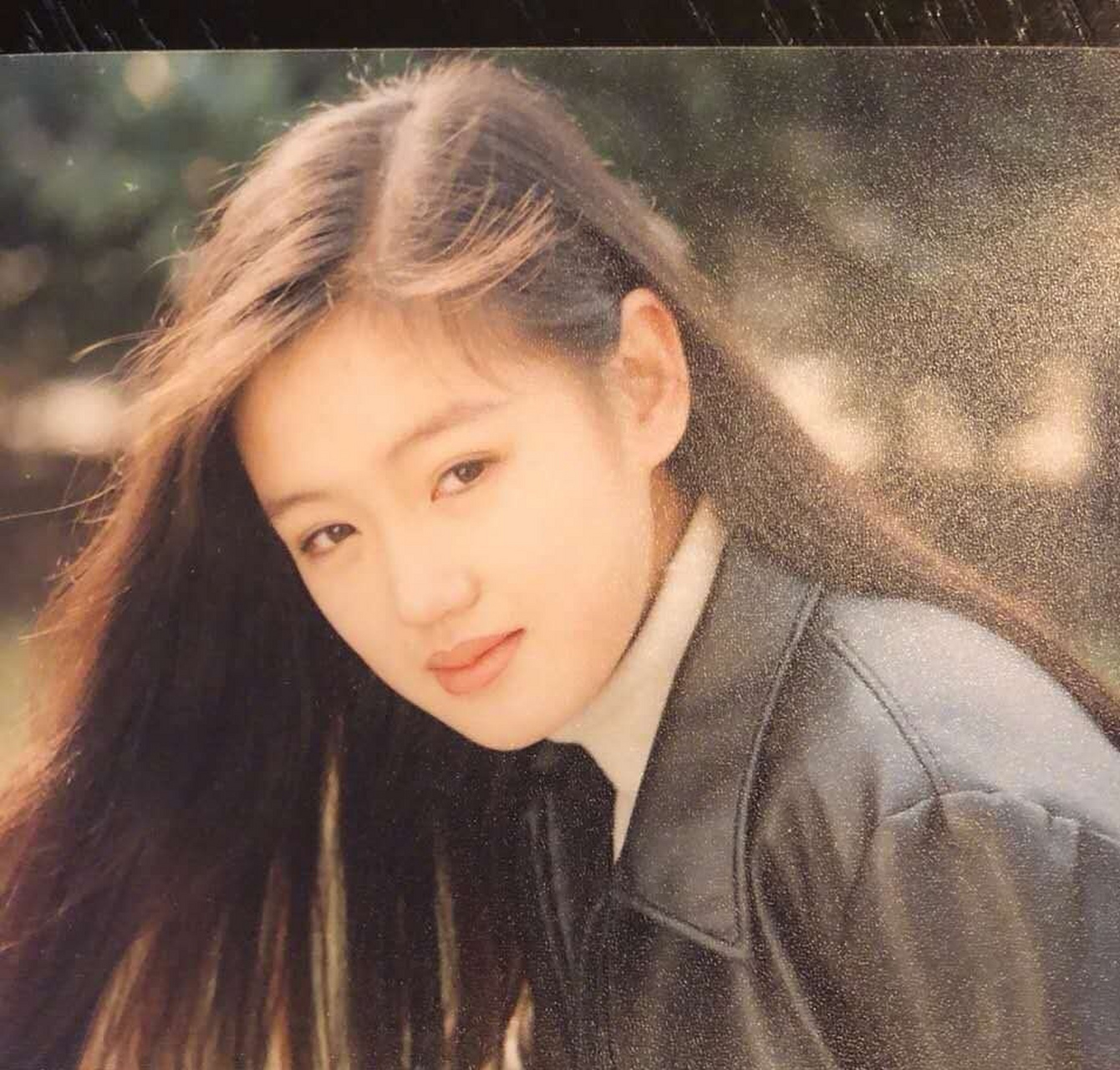 薛佳凝年轻时照片,幼态感很明显,甜美风格