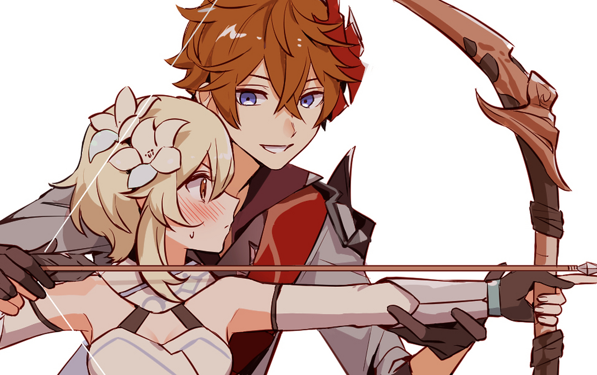 荧和达达利亚相关 画师:rome