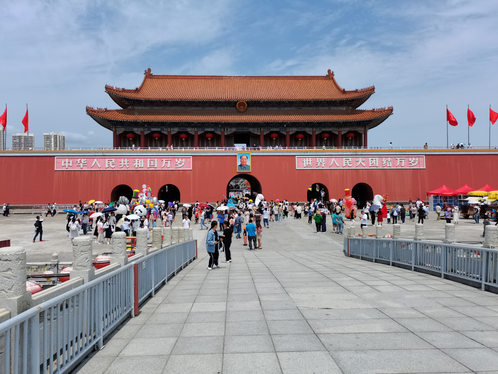 五一节的同安影视城,游客很多,本来以为选择了一个小景点可以避开人