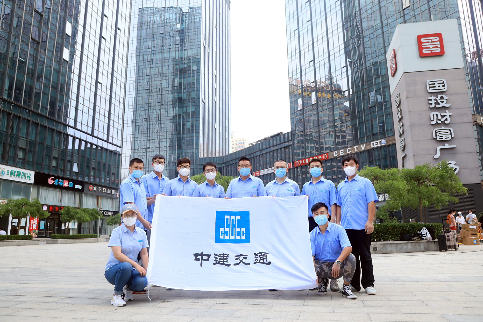 太平桥街道:防疫一线 因爱无畏的"中建交通人"