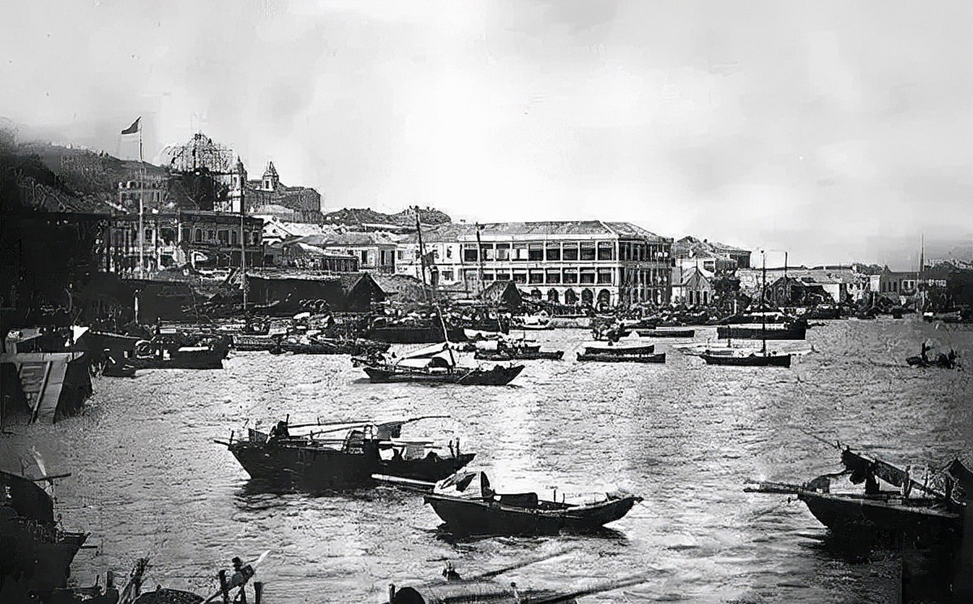 清末的香港港口