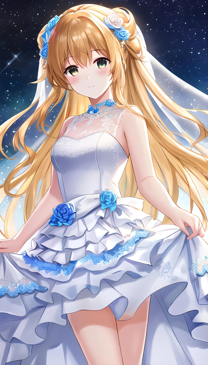 这是是谁家的小公主,这么漂亮?#二次元美图