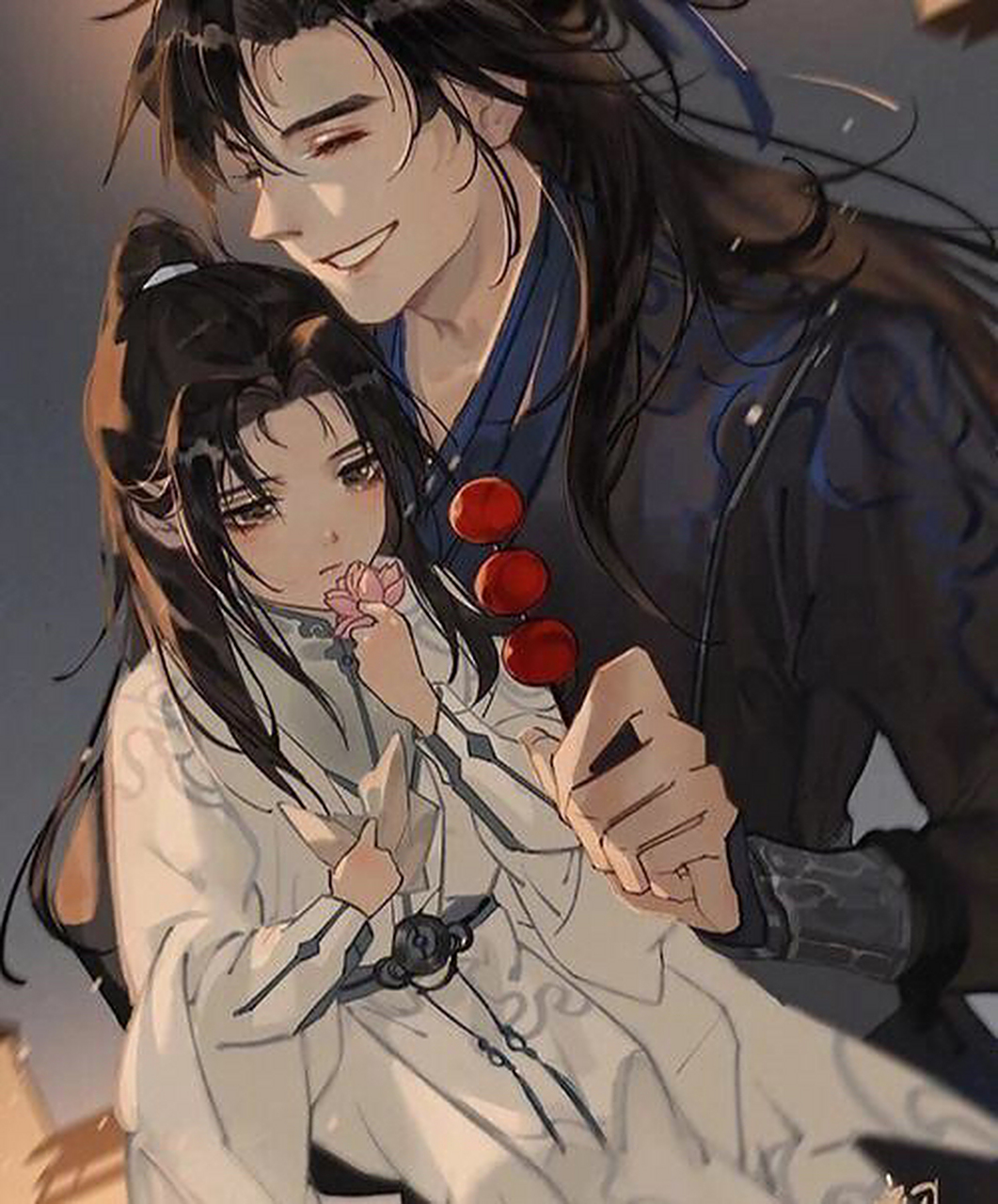 二哈和他的白猫师尊# #楚晚宁墨燃#  怎么安然无恙的从墨燃手中抢走