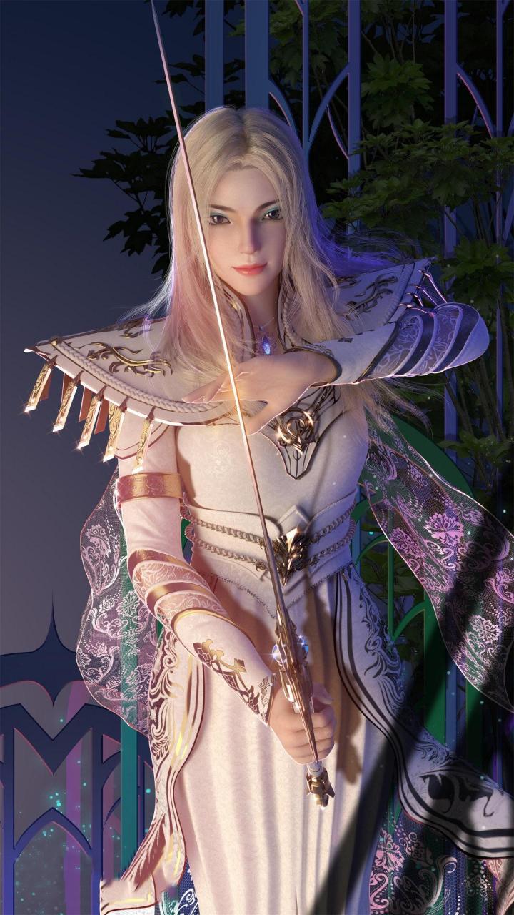 国漫女神# 三王之天刃王神圣凯莎#壁纸##雄兵连