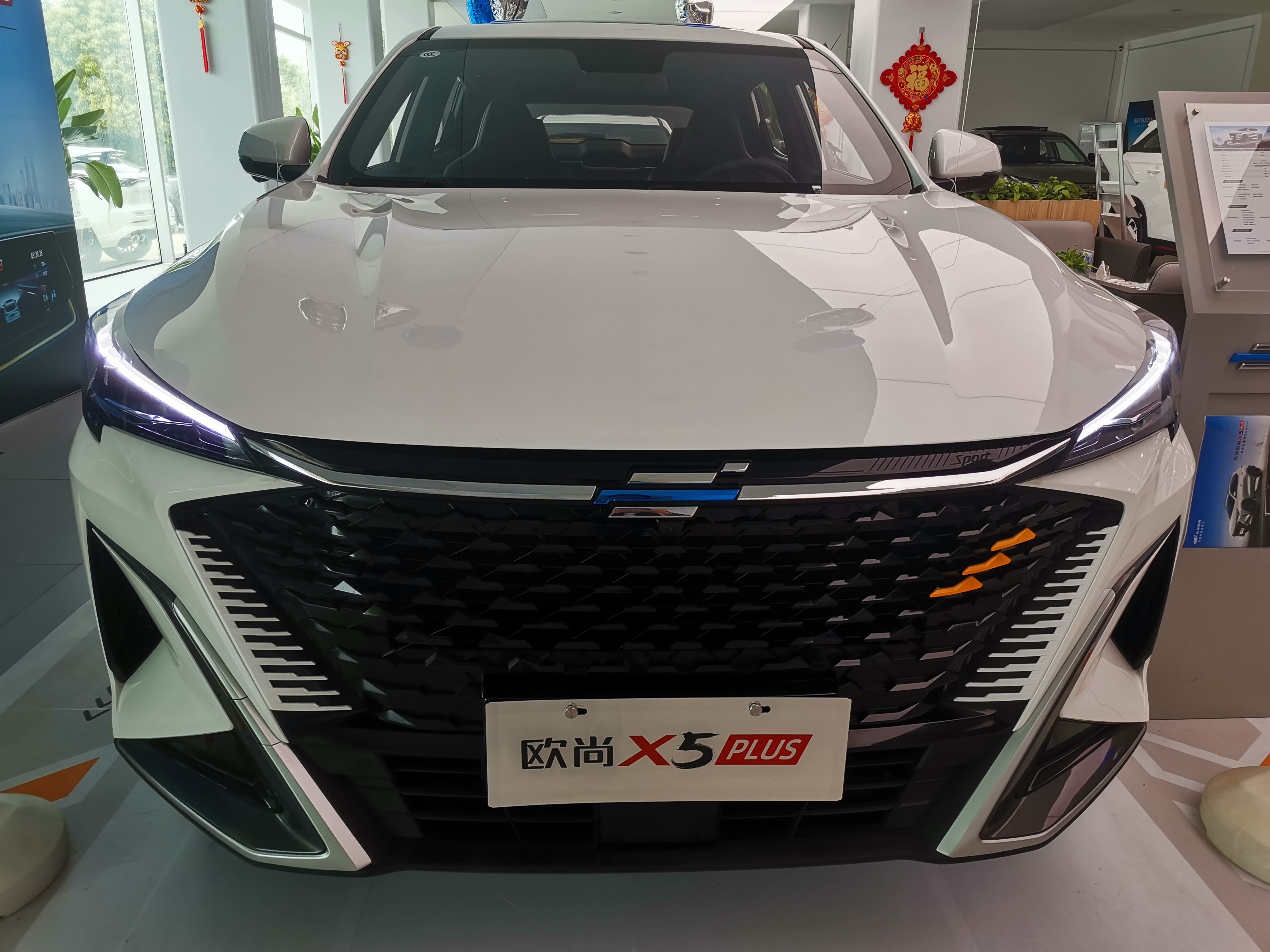 年轻就要young,到店实拍长安欧尚x5plus