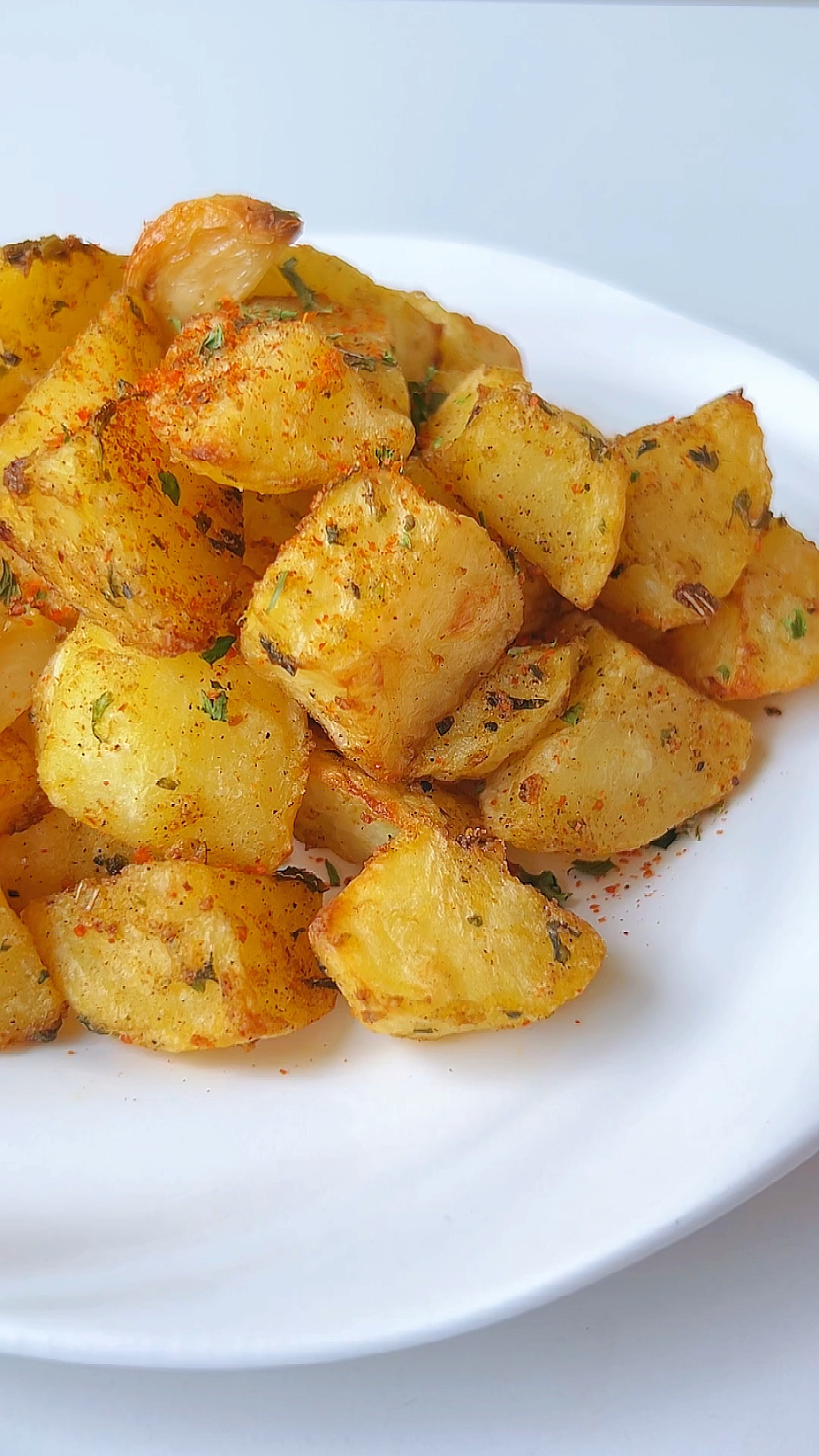 锁死这个配方黄油烤脆皮土豆奶香焦脆