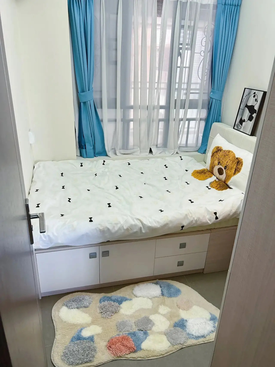 5平米榻榻米儿童房,书桌衣柜全都有! 这个儿童房2.